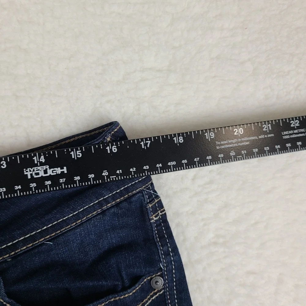 Wallflower Jeans Womens 13 Blue The Luscious Curvy Fit Dark Wash‎ WFM13201K